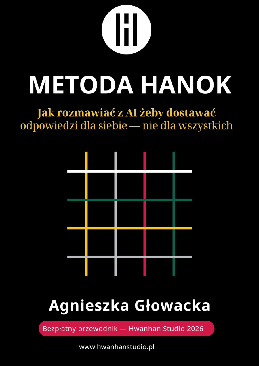 Okładka przewodnika Metoda HANOK — Hwanhan Studio